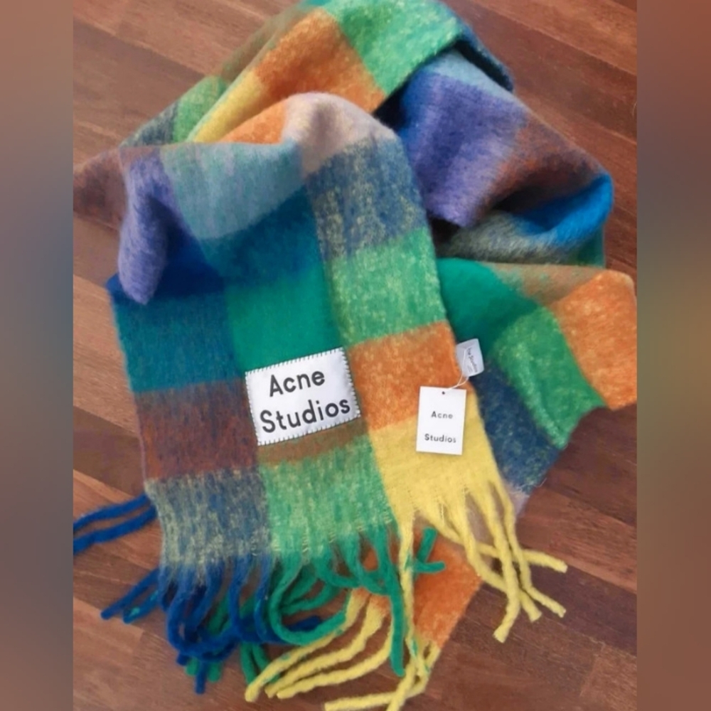 Acne Studios Colorful Plaid Design